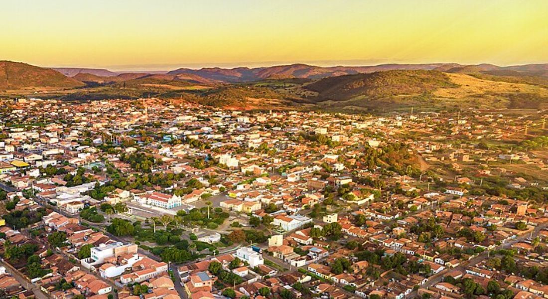 Vista aérea de Riacho de Santana