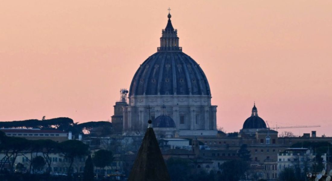 Domo da Basílica de São Pedro, no Vaticano