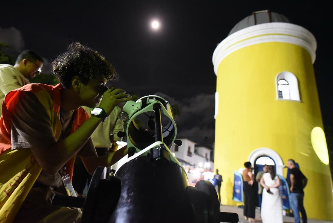 Observatório Astronômico do Alto da Sé reabre em dia de eclipse lunar