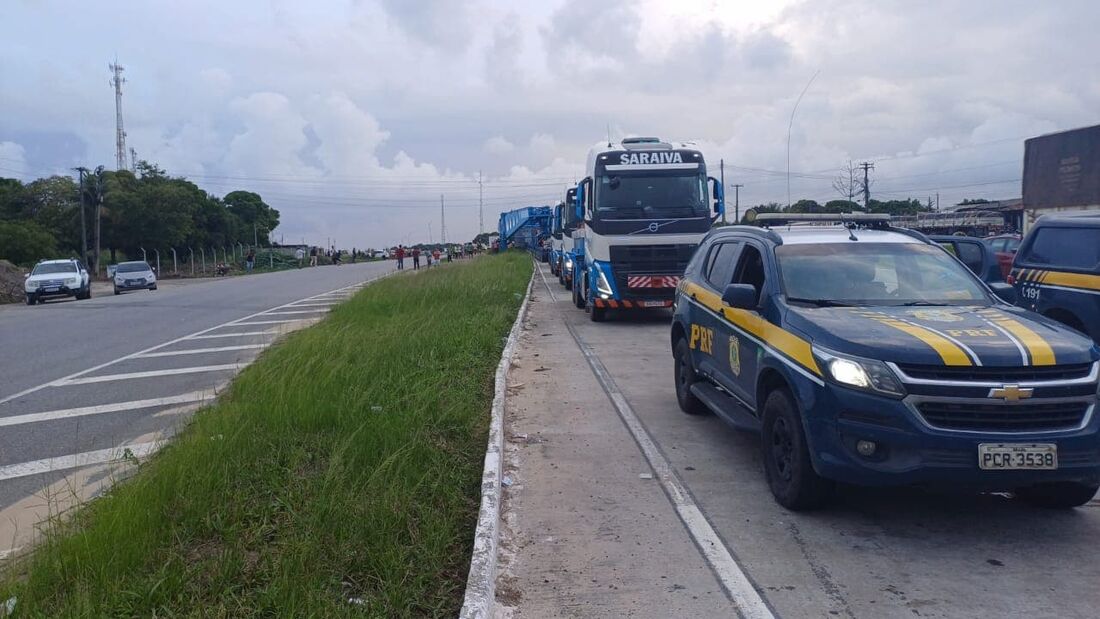 Escolta de transformador de energia em Pernambuco é finalizada 