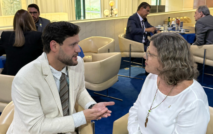 Além de Teresa Leitão, Gilmar Júnior busca garantir o apoio dos senadores Humberto Costa (PT) e Fernando Dueire (MDB)