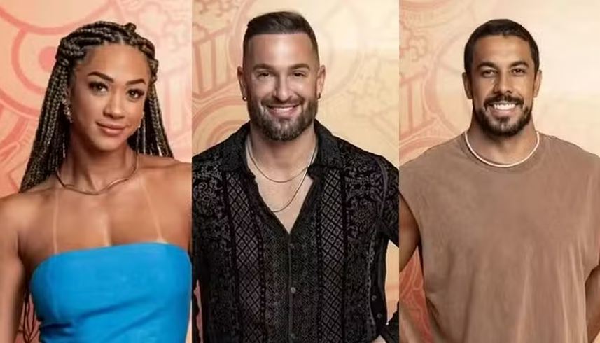 Aline, Diego Hypolito e Maike estão emparedados
