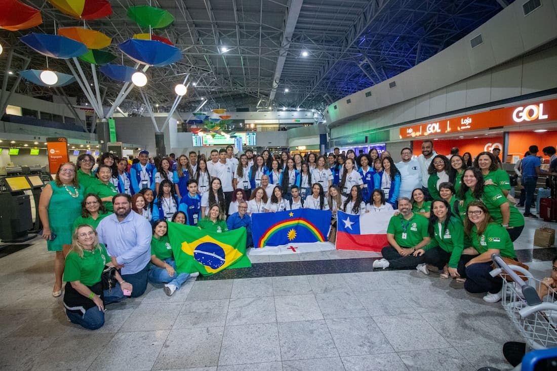 Programa Ganhe Mundo inicia embarque de estudantes pernambucanos rumo ao Chile