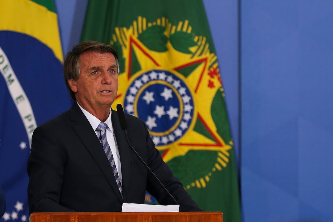 O ex-presidente Jair Bolsonaro