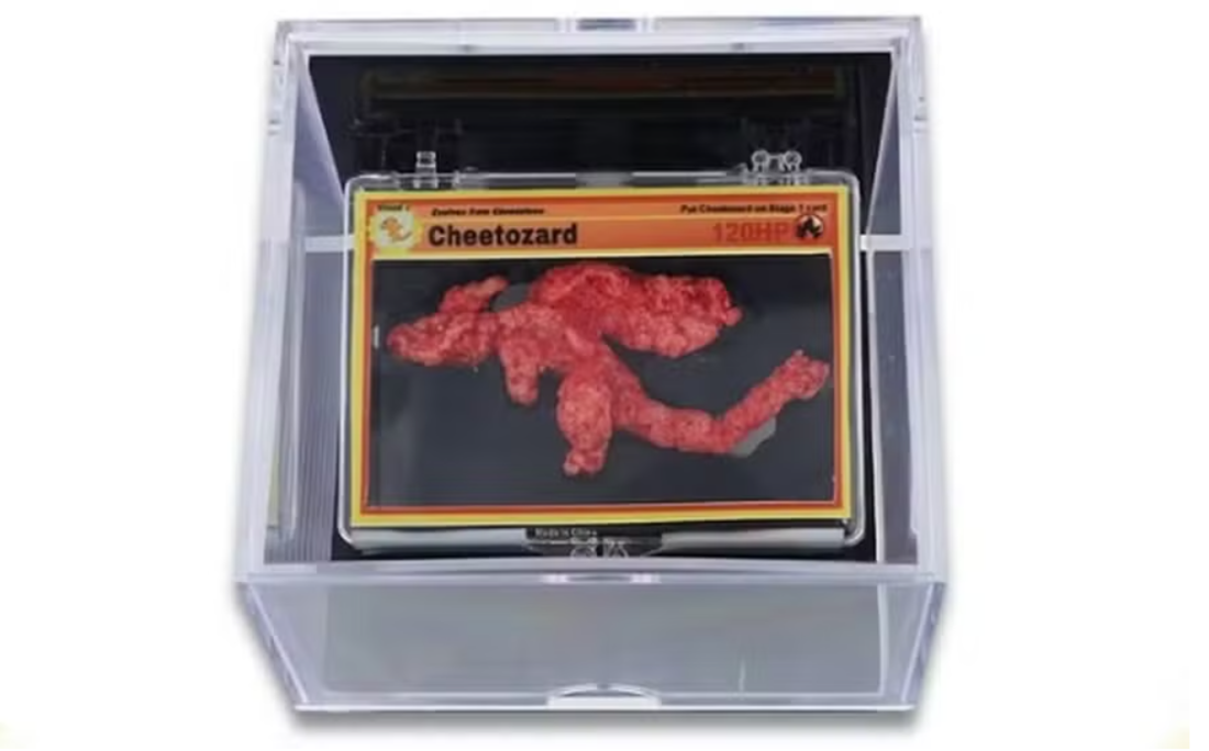 Salgadinho em formato de Pokémon foi anunciado por casa de leilões nos EUA