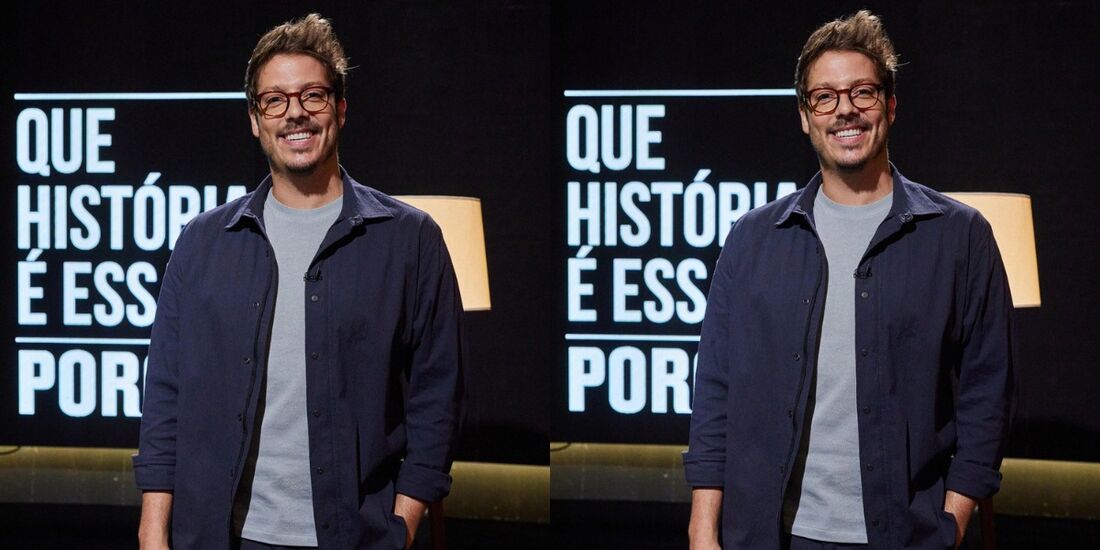 Fábio Porchat está no comando da sétima temporada do seu "Que história é essa?