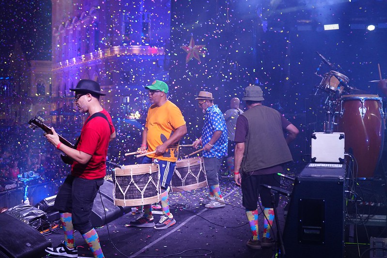 Nação Zumbi agitou a noite de segunda do Carnaval do Recife