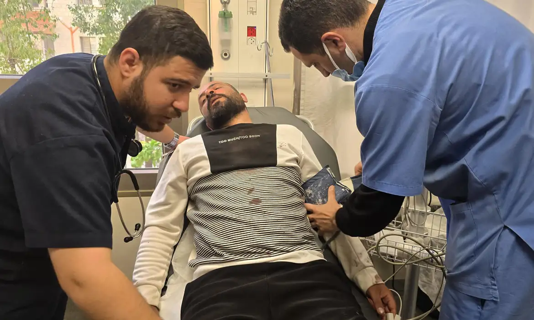 Hamdan Ballal foi libertado nesta terça-feira (25)