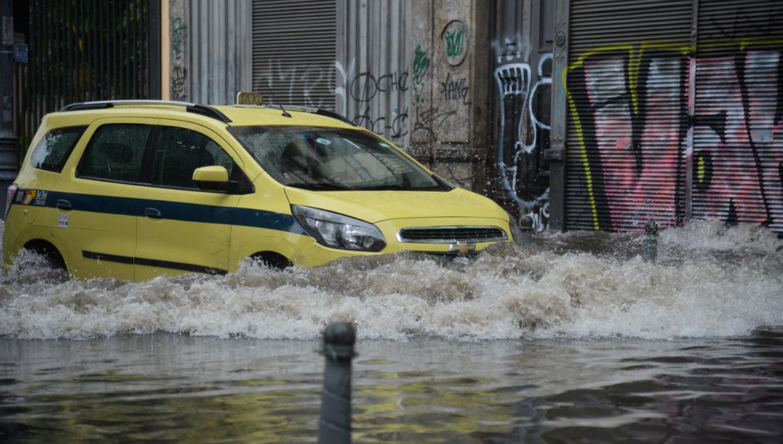 Tempestade no Rio de Janeiro