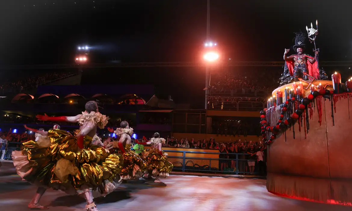 A escola campeã do Carnaval do Rio de Janeiro, Beija-Flor