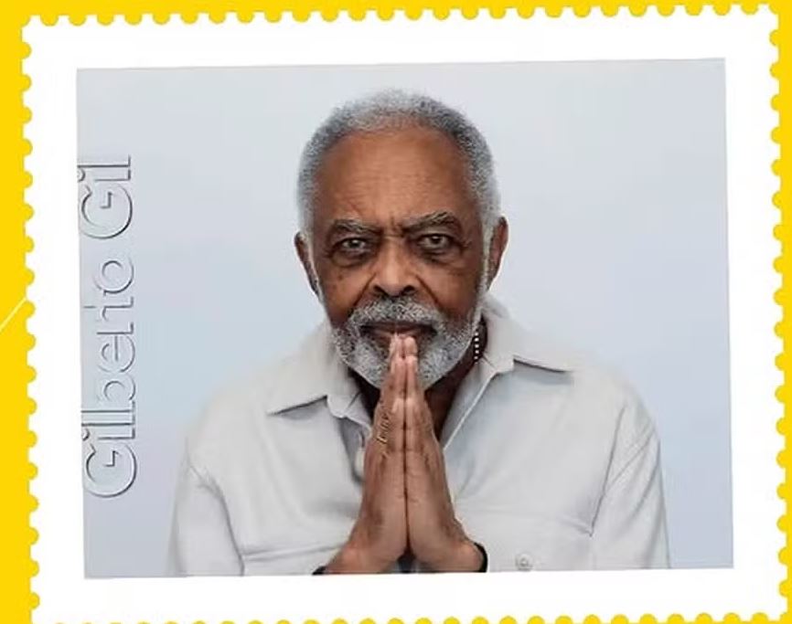 Gilberto Gil ganha selo comemorativo dos Correios