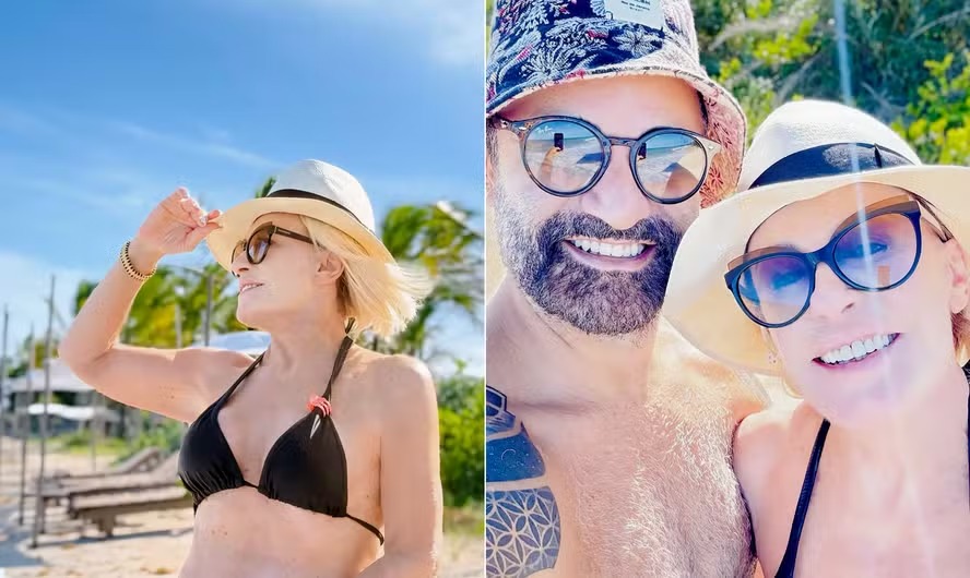Praia paradisíaca e 'tranquilidade': quem é o namorado de Ana Maria Braga, com quem ela se refugia do carnaval na Bahia 