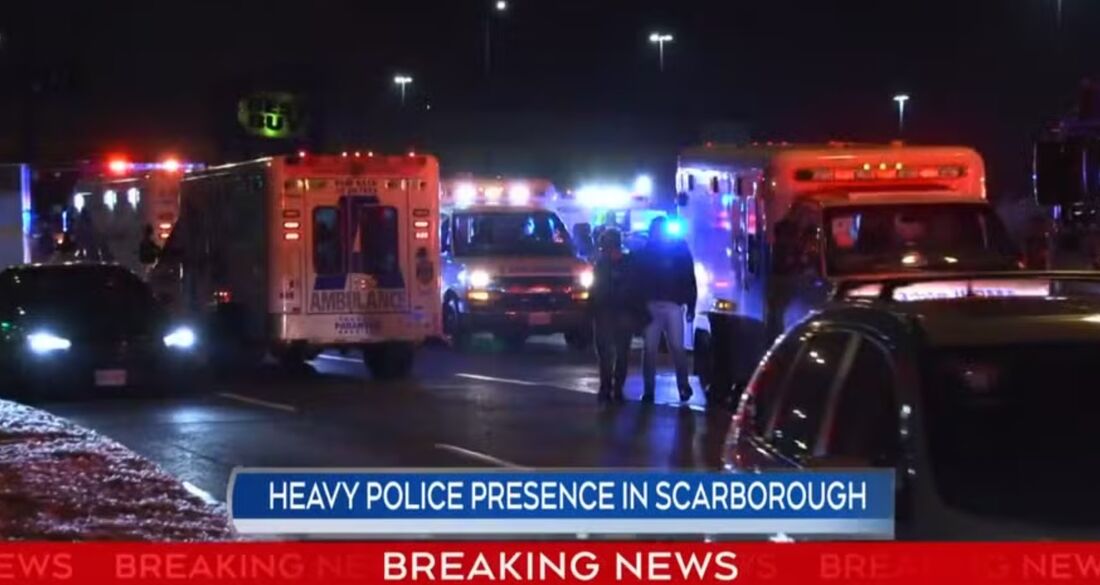 Tiroteio em bar deixa pelo menos 12 feridos em Toronto. 