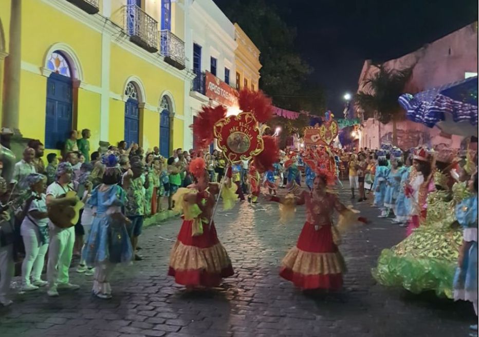 Encontro dos Blocos Líricos, em Olinda