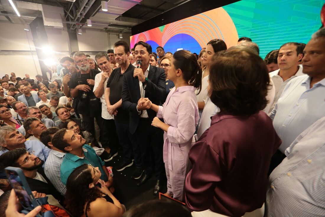 Anderson Ferreira e Raquel Lyra