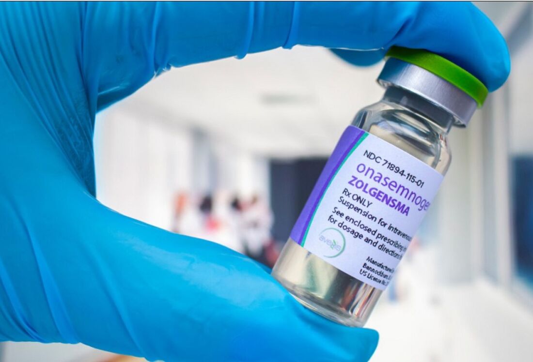 O medicamento Zolgensma é usado no tratamento de crianças com atrofia muscular espinhal (AME)