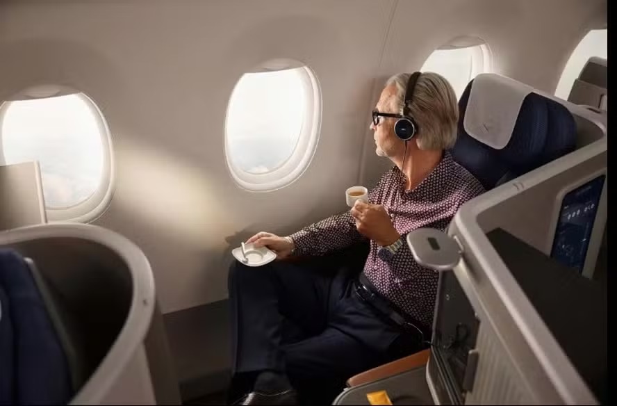 Novos assentos da Lufthansa: oficialmente, há cinco modelos disponíveis, com duas subcategorias. Exceto pelo assento padrão, todos exigem um pagamento extra 