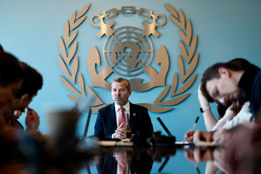 O Secretário-Geral da Organização Marítima Internacional (IMO) Arsenio Dominguez