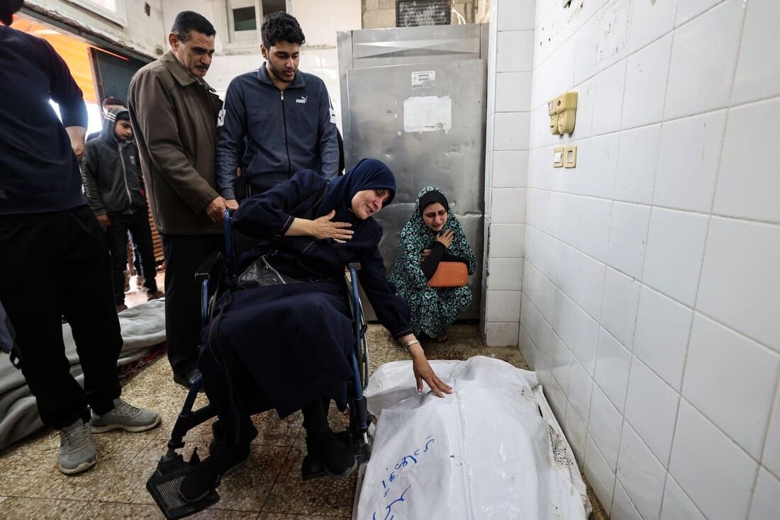 O Ministério da Saúde de Gaza disse em 13 de abril que pelo menos 1.574 palestinos foram mortos desde 18 de março, quando um cessar-fogo entrou em colapso.