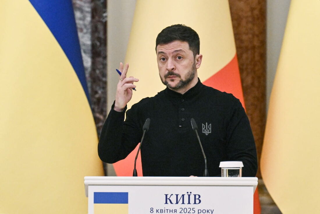 Volodymyr Zelensky, presidente da Ucrânia