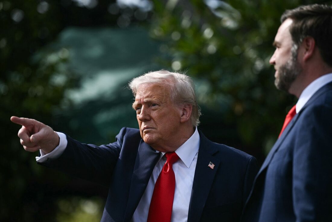 O presidente dos EUA, Donald Trump