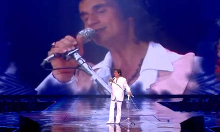 Roberto Carlos na Festa de 60 anos da Globo