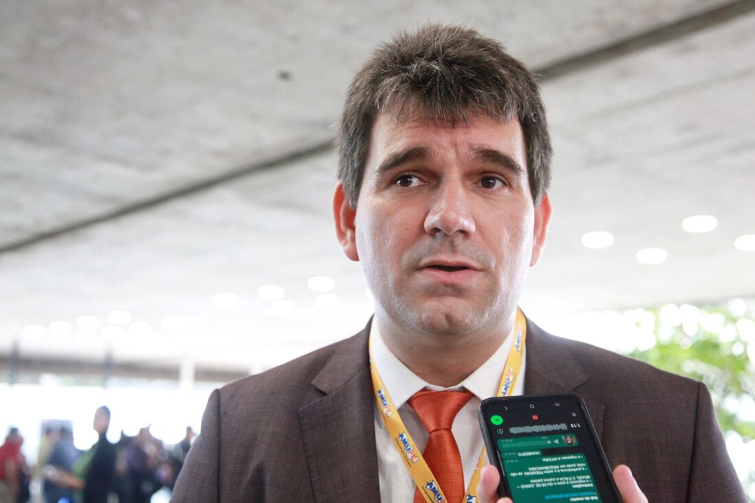 Na foto, Marcelo Gouveia, presidente da Amupe.