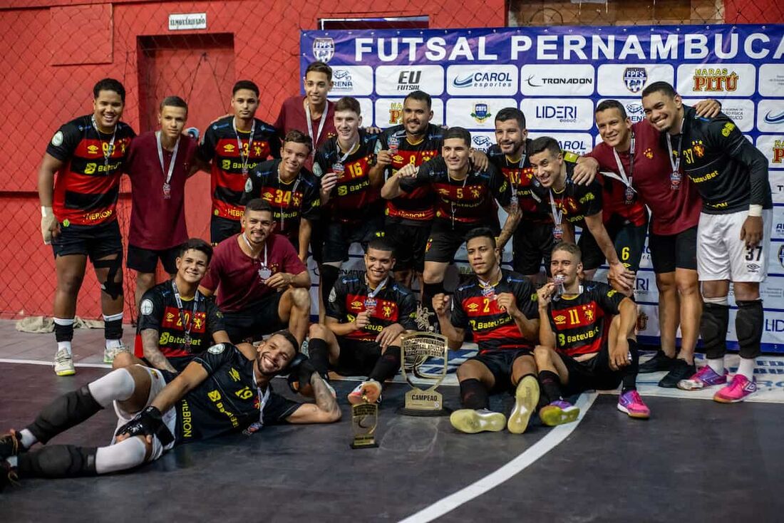 Futsal: Sport conquistou dois títulos com a equipe adulta em 2025