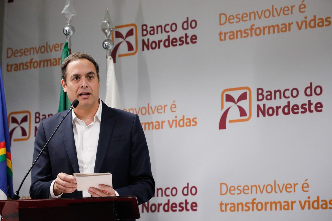Lançamento do FIP Nordeste Capital Semente. Na foto: Paulo Câmara, presidente do Banco do Nordeste.