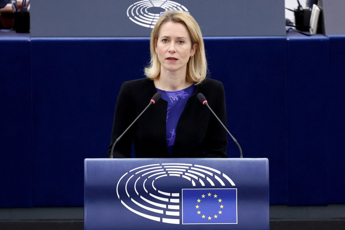 A Alta Representante da UE e Vice-Presidente para Relações Exteriores e Política de Segurança, Kaja Kallas