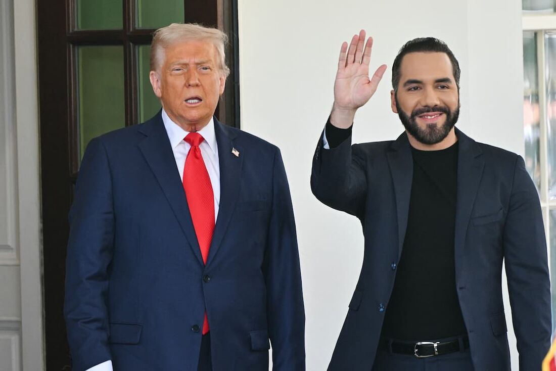 Trump e Bukele tem reunião nesta segunda-feira (14)