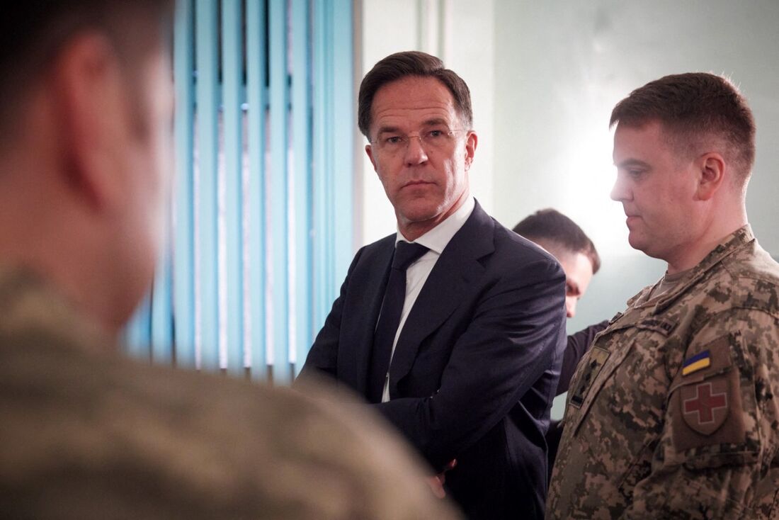 O Secretário-Geral da OTAN, Mark Rutte