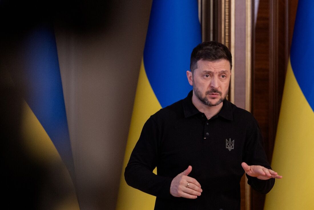 O presidente ucraniano, Volodymyr Zelensky, classificou a reunião entre EUA e Europa sobre cessar-fogo como construtiva