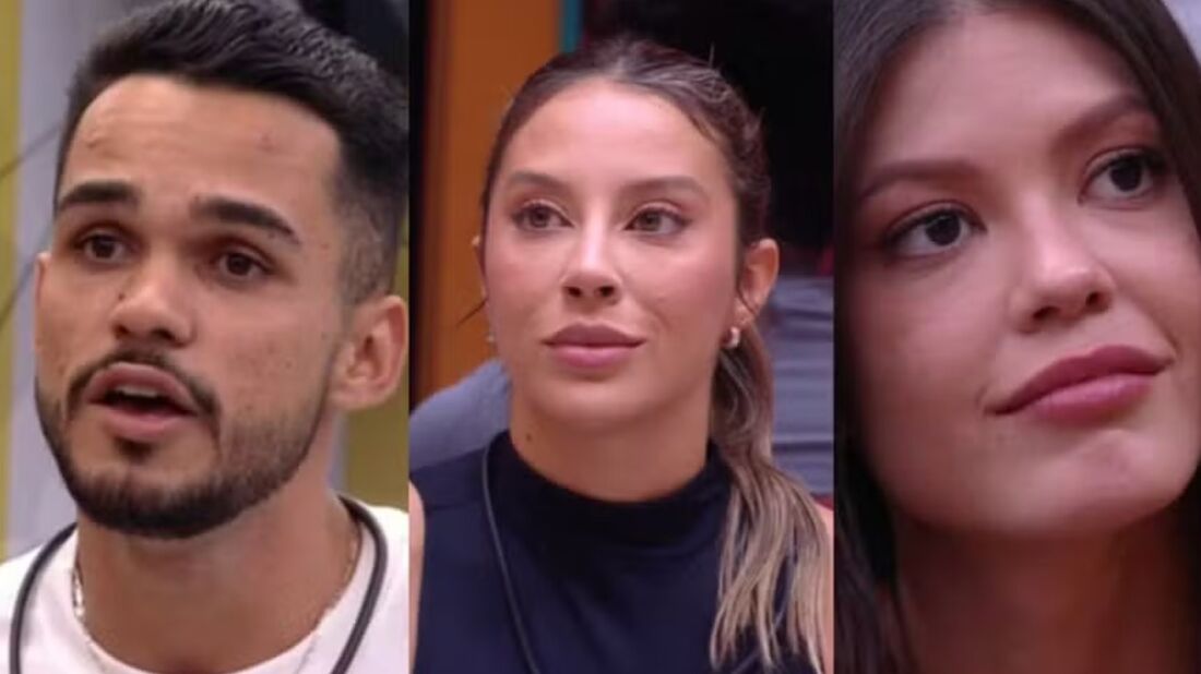 João Pedro, Renata e Vitória Strada estão no paredão