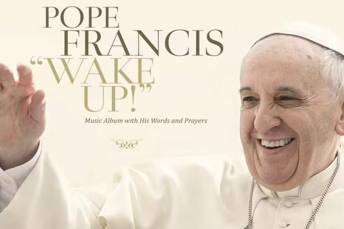 Capa de "Wake up", disco de 2015 do papa Francisco 