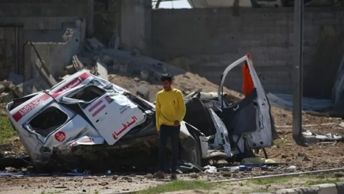 Desde 2 de março, Israel bloqueia a entrada de ajuda humanitária na Faixa de Gaza