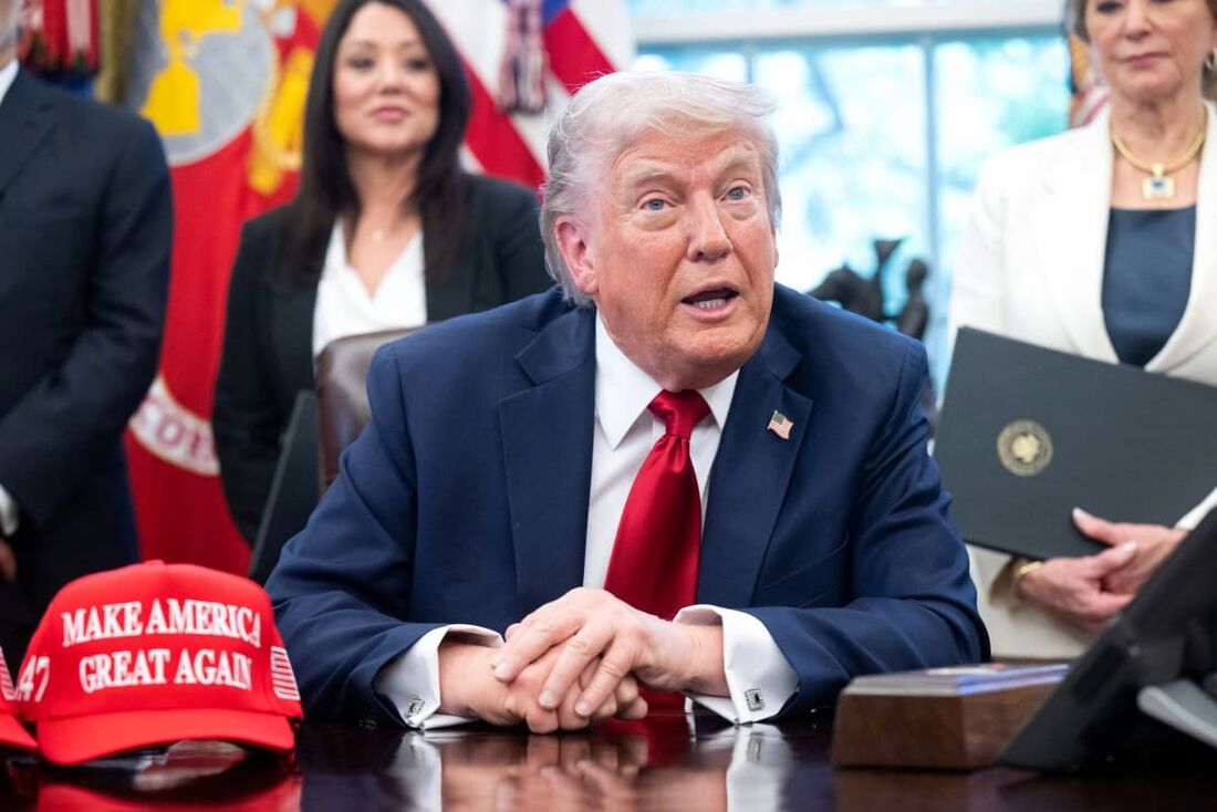 Donald Trump, presidente dos Estados Unidos