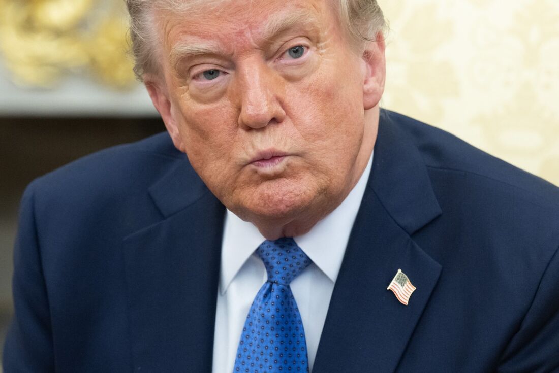 O presidente dos EUA, Donald Trump