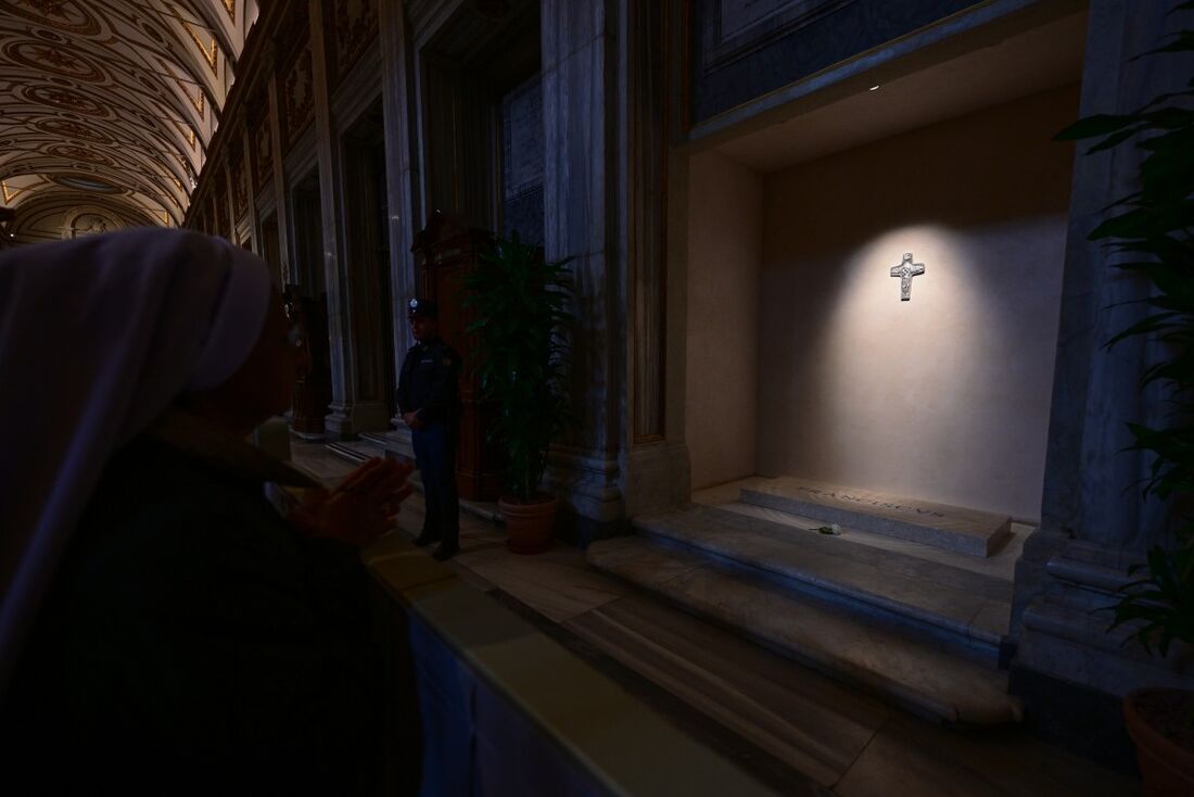 Túmulo do papa Francisco