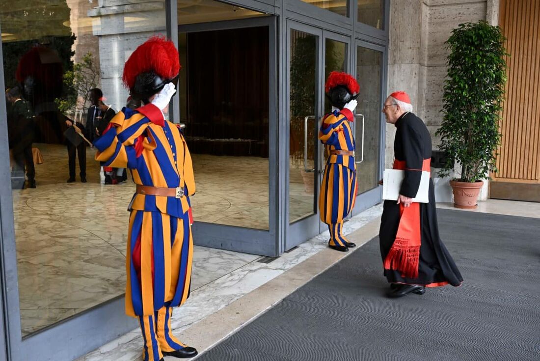 A quinta reunião da congregação no Vaticano