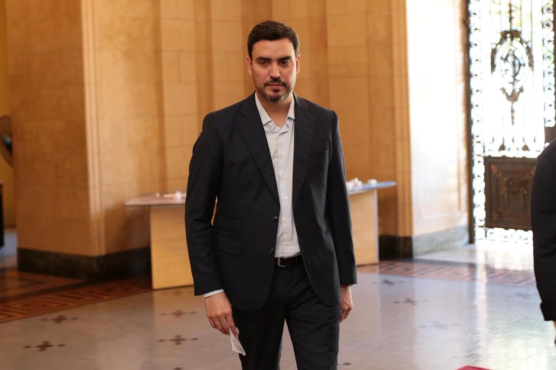 Novo presidente de Suape, Armando Monteiro Bisneto, no Palácio Campos das Princesas