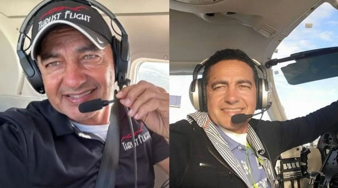 O piloto Marcelo Noronha Muniz, de 58 anos, estava desaparecido desde a última quarta-feira (16)