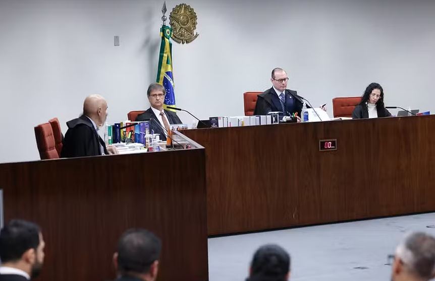 STF - Relator, ministro Alexandre de Moraes, votou para receber a denúncia da Procuradoria-Geral da República (PGR) e foi acompanhado até agora pelos ministros Flávio Dino e Luiz Fux
