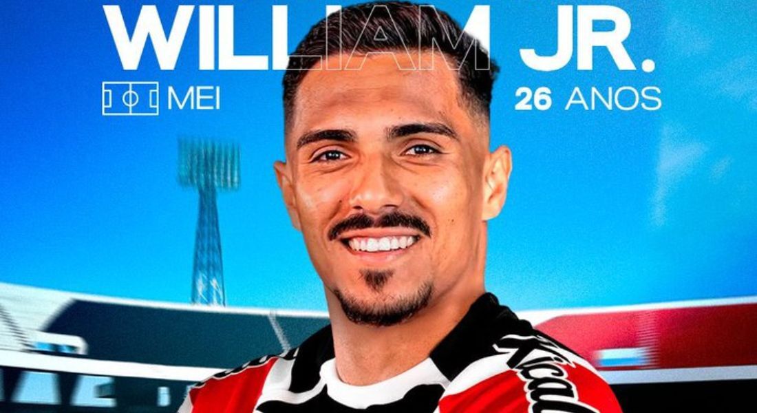 Willian Jr. é anunciado pelo Santa Cruz
