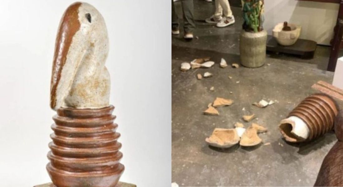 A obra destruída de Francisco Brennand se chamava "Pelicano ou Pelicanus", informa a Oficina Francisco Brennand