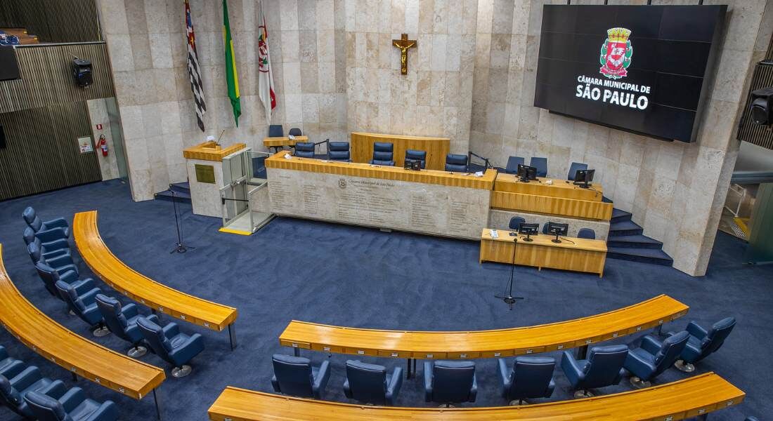 Plenário da Câmara de São Paulo