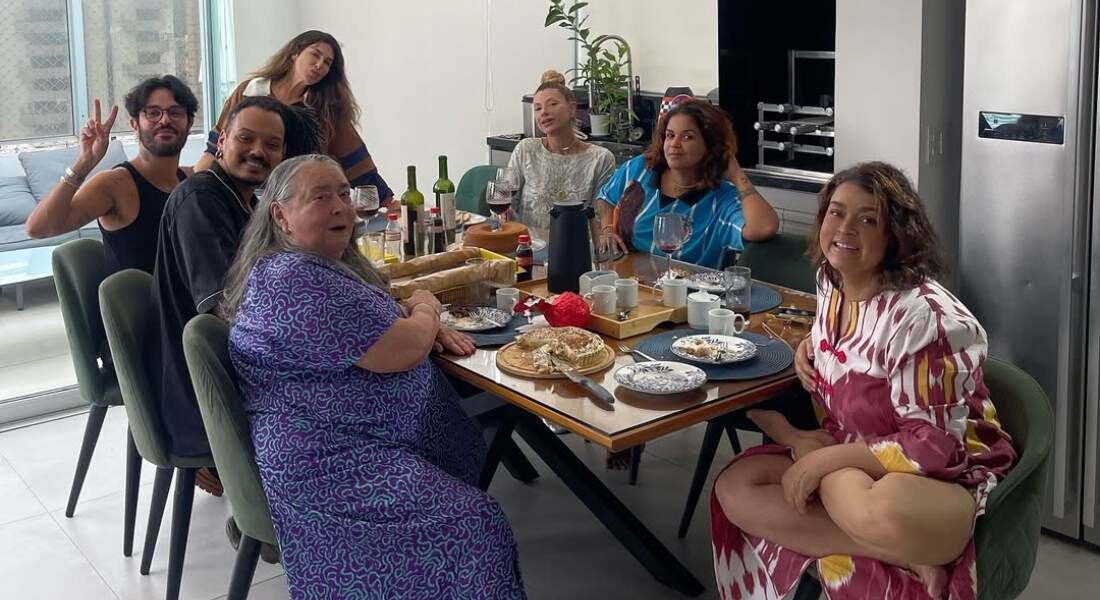 Preta Gil celebrou a Páscoa com amigos e familiares