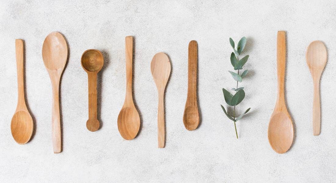 Colheres de madeira são foco de microrganismos
