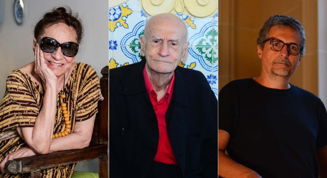 Tereza Costa Rêgo, Ariano Saussuna e Kleber Mendonça Filho