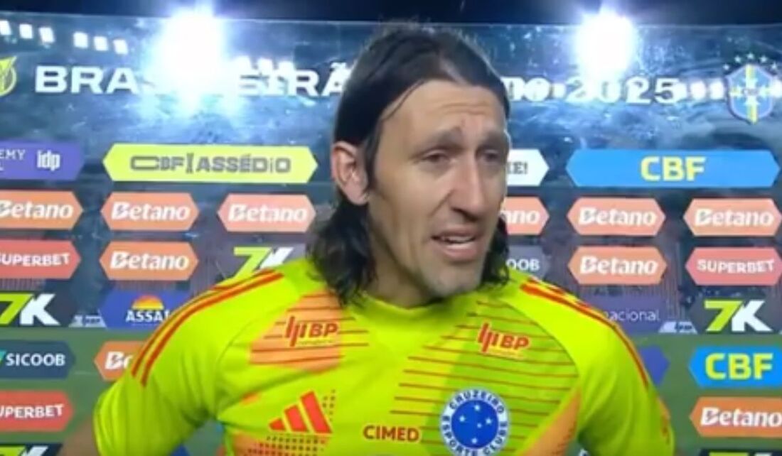 Cássio, goleiro do Cruzeiro